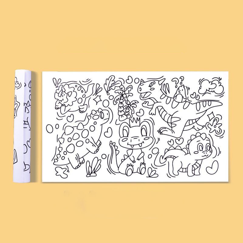 Children's Fun Graffiti Roll Paper