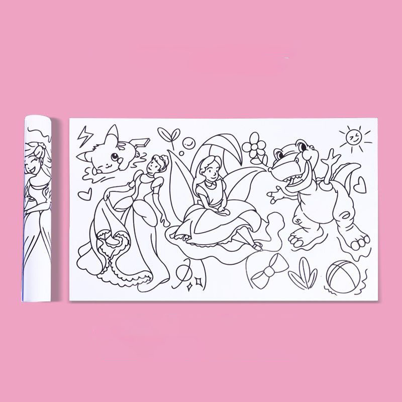 Children's Fun Graffiti Roll Paper