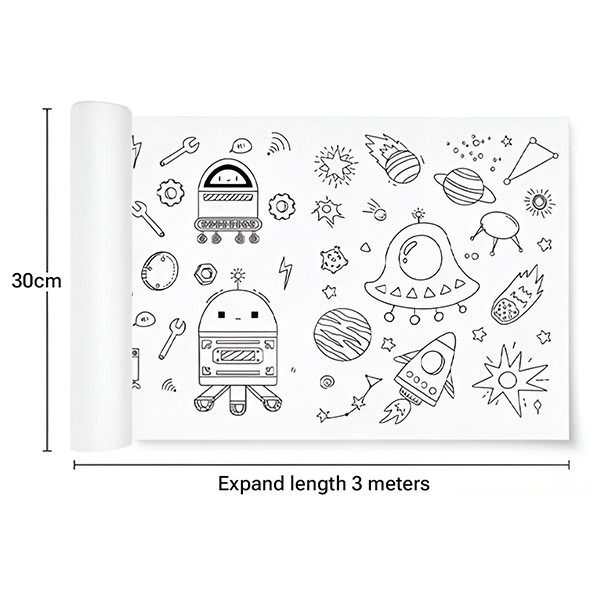 Children's Fun Graffiti Roll Paper