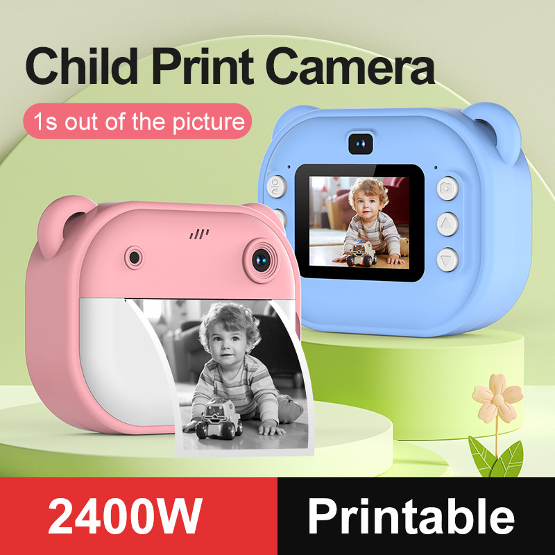 Children's Polaroid Mini Cartoon Digital Camera